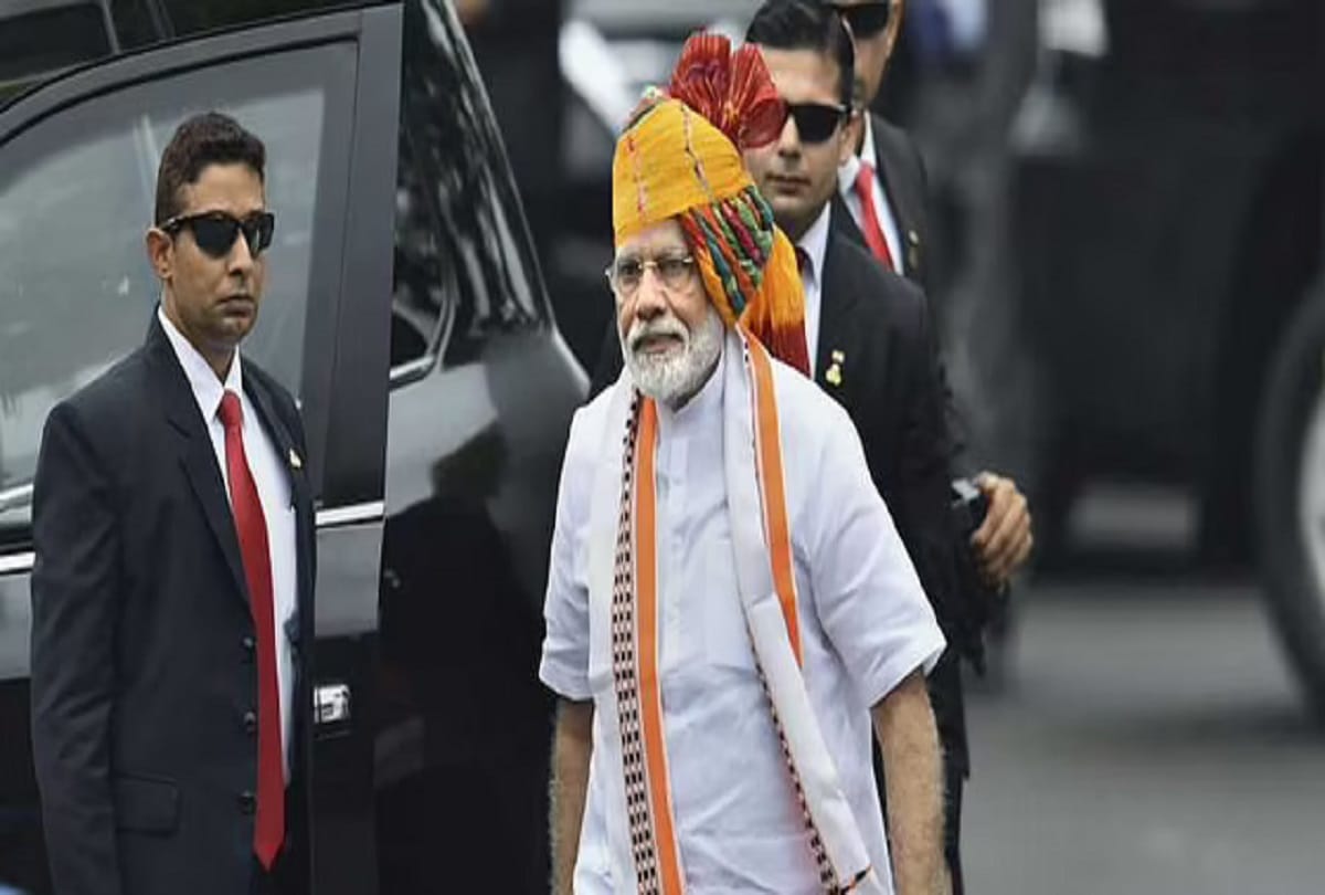 Pm narendra modi looks on independence day pm modi turbans on independence day
