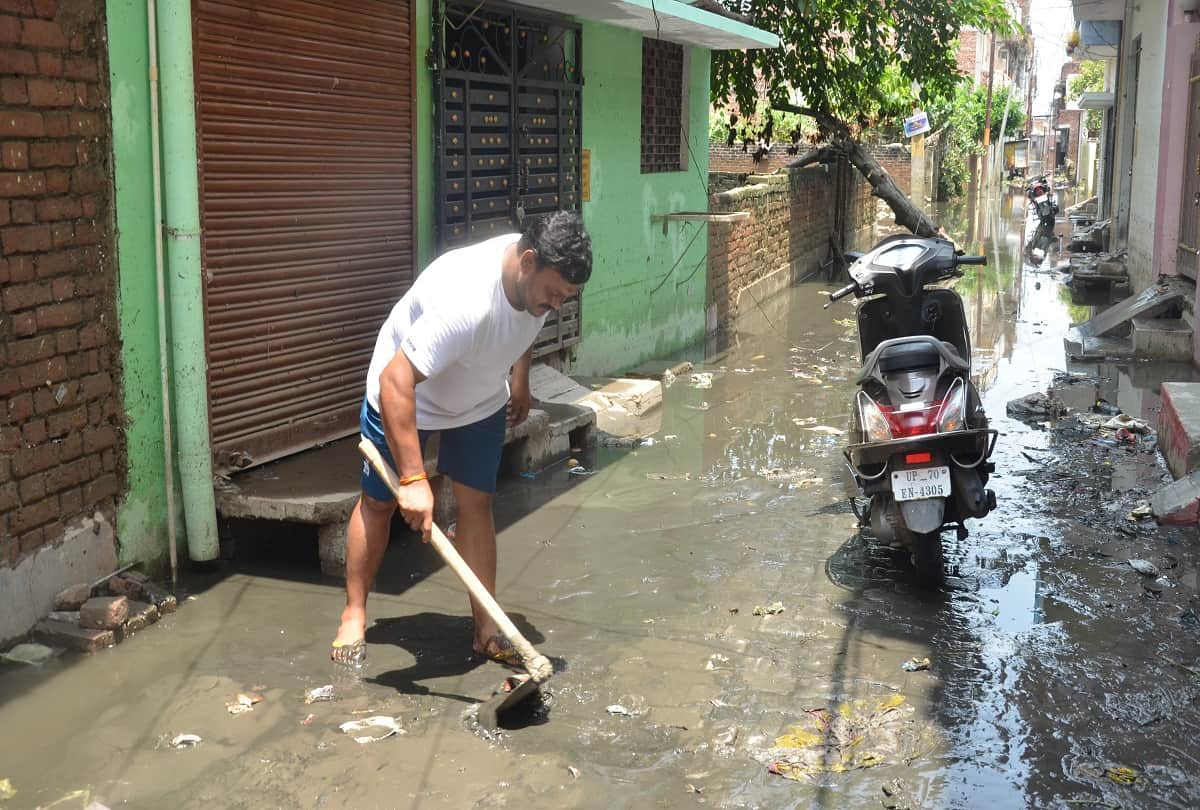 Life started returning to alluvium amidst dirt and mud, increased risk of infection