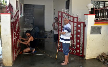 Ganga and Yamuna came three and a half meters below danger mark