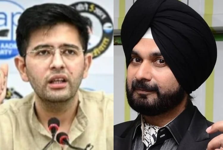 Aam Aadmi Party Leader Raghav Chadha advice Navjot Sidhu to Stop Acting Like Opposition Leader
