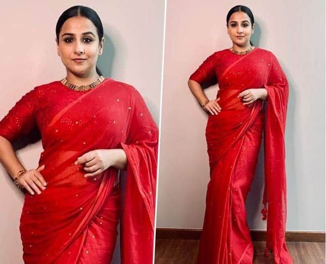 fashion tips have a glimpse at these five saree looks of vidya balan