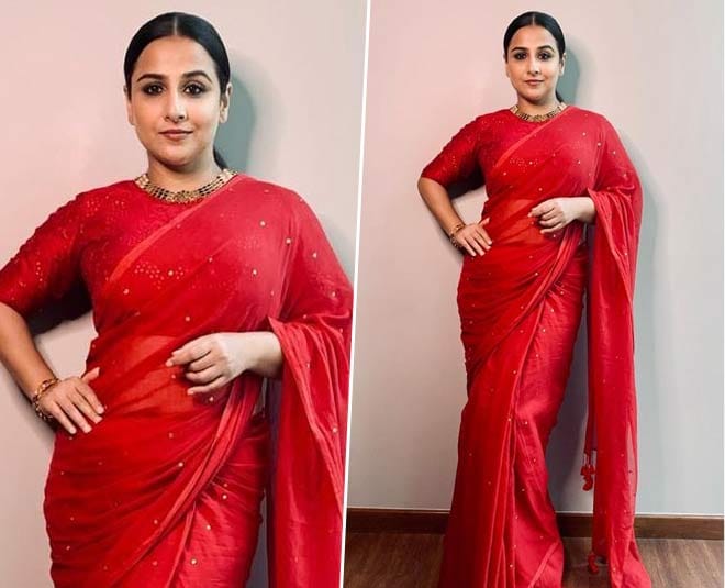 fashion tips have a glimpse at these five saree looks of vidya balan