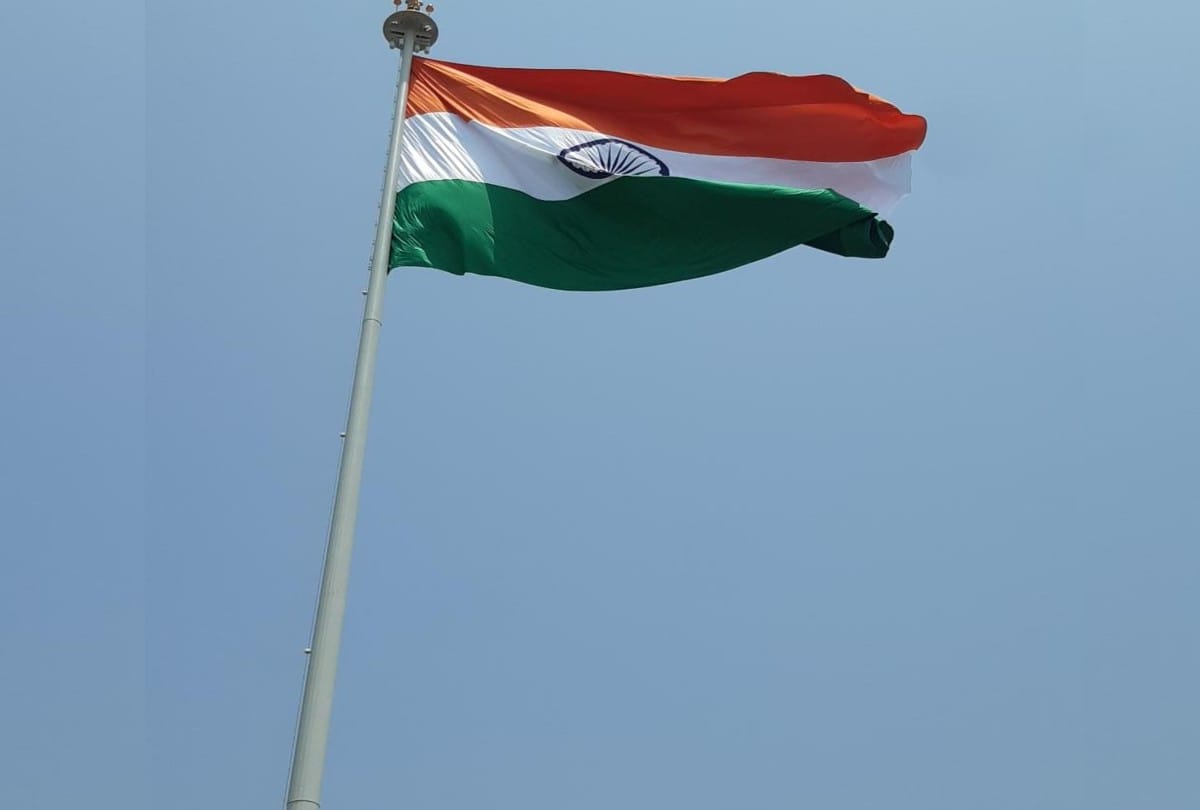 Independence Day: 100 feet high tricolour hoisted at GL Bajaj Group Of Institutions in Mathura