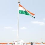 100 feet high tricolour