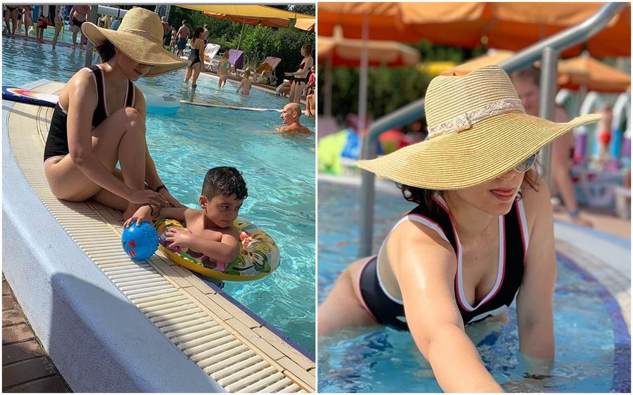 Kangana Ranaut looks super HOT in black monokini Gets Trolled