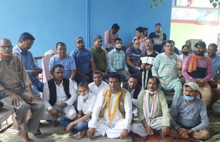Dharana with Congress in mandalsera