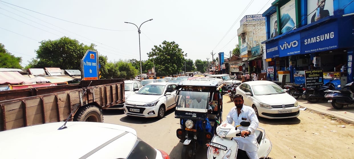 Roads closed suddenly during the tiranga yatra, people got upset