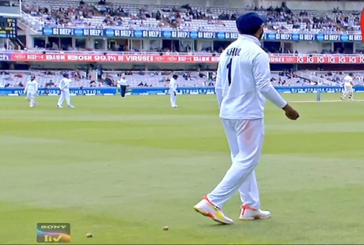 Eng vs Ind 2nd Test crowd at Lord throw champagne corks at KL Rahul