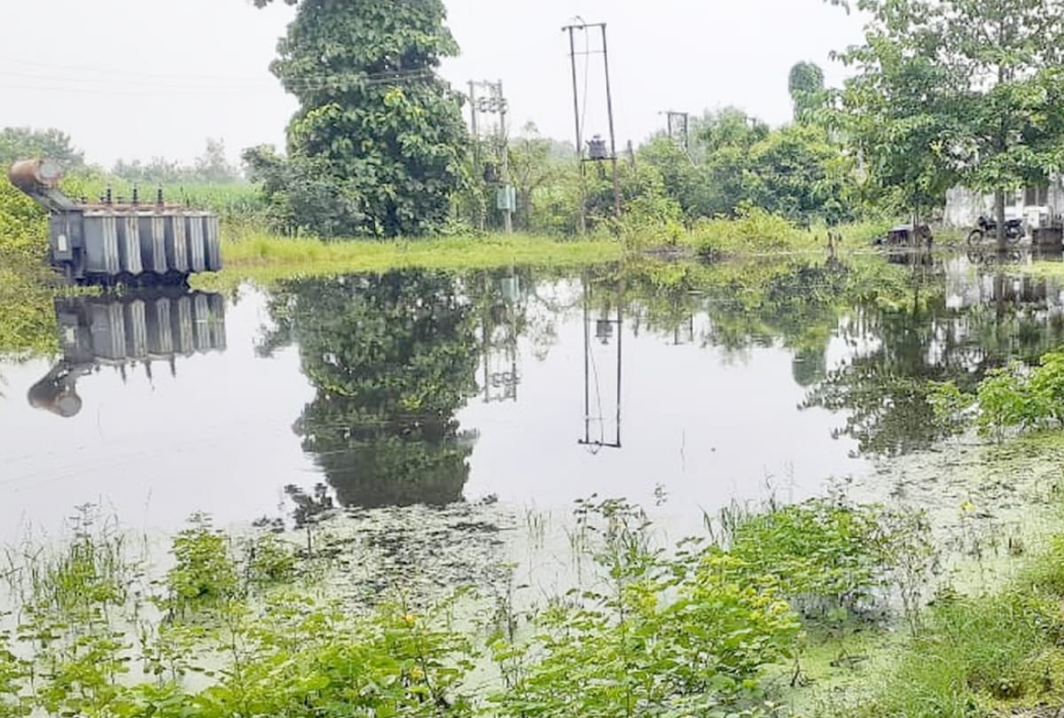 Many districts of Uttar Pradesh are facing flood because of rain in mountains.