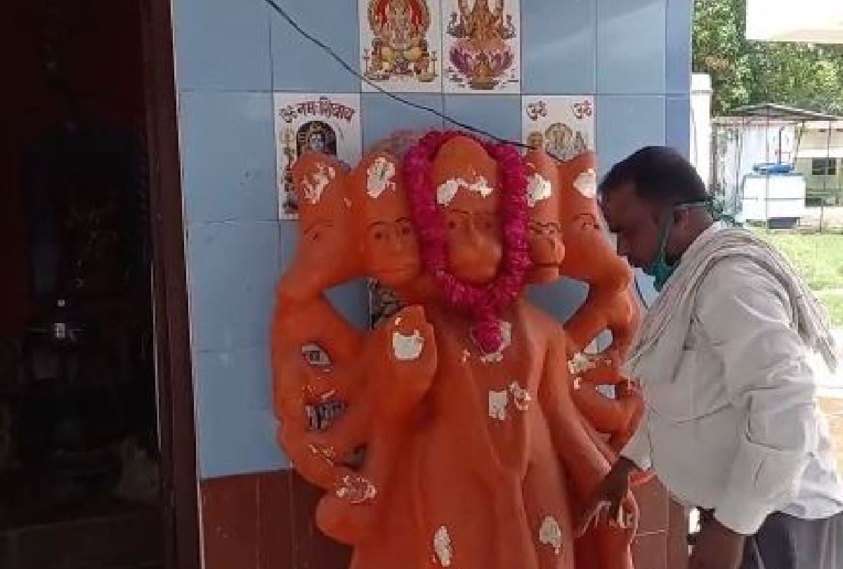 hanuman ji statue released from police station after fourteen years in agra