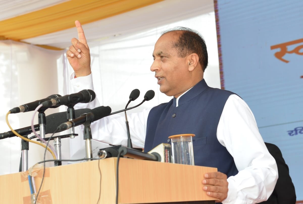 CM Jairam Thakur said that Special task force against drugs will be formed in himachal pradesh