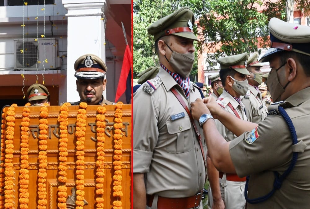 Independence Day 2021: Uttarakhand Dgp Ashok kumar Honoured Many Police Officers Photos