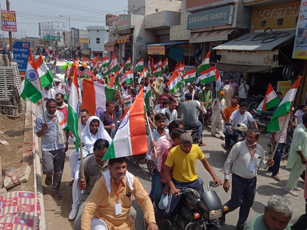 Tringa yatra has been taken out in the honour of the heroes : Dr. Middha