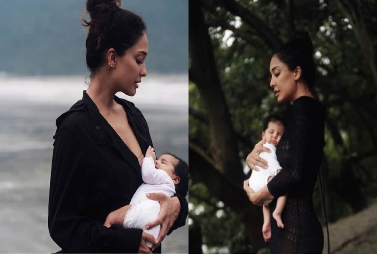 Pictures of Actress Lisa Haydon daughter surfaced on social media know what is her name