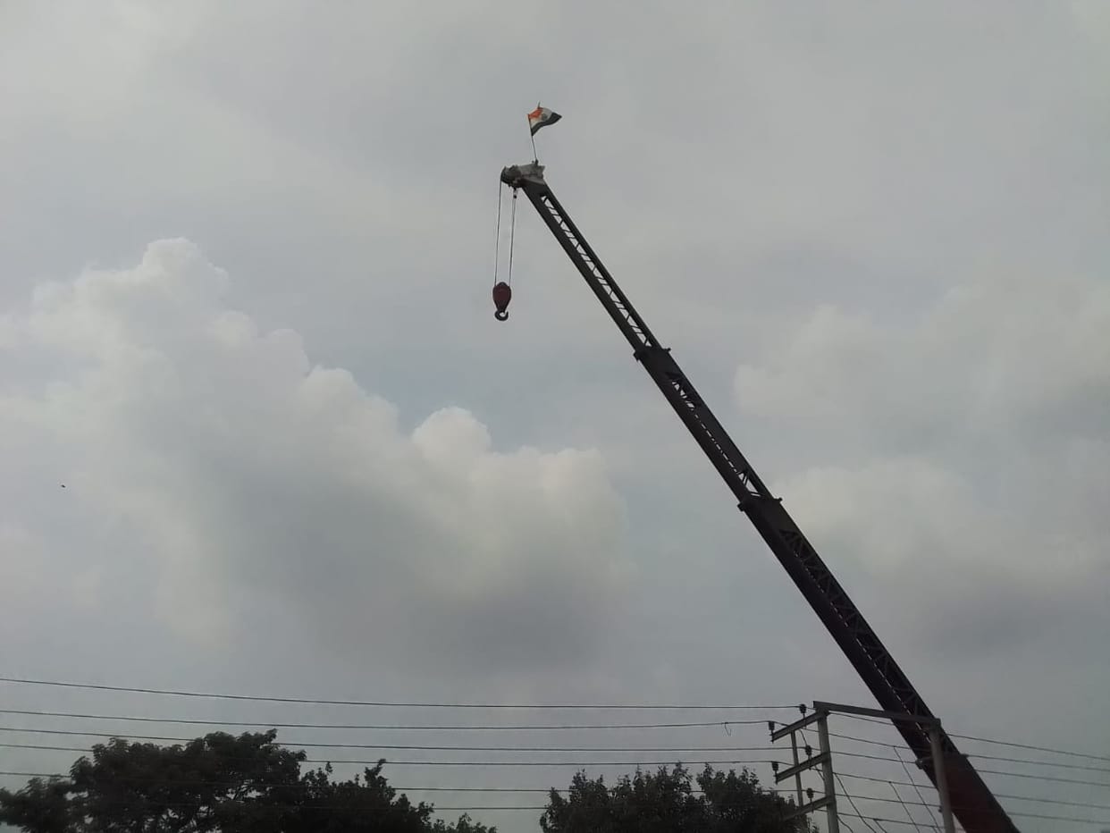 Independence Day 2021 National flag hoisted at 140 feet in Banaras