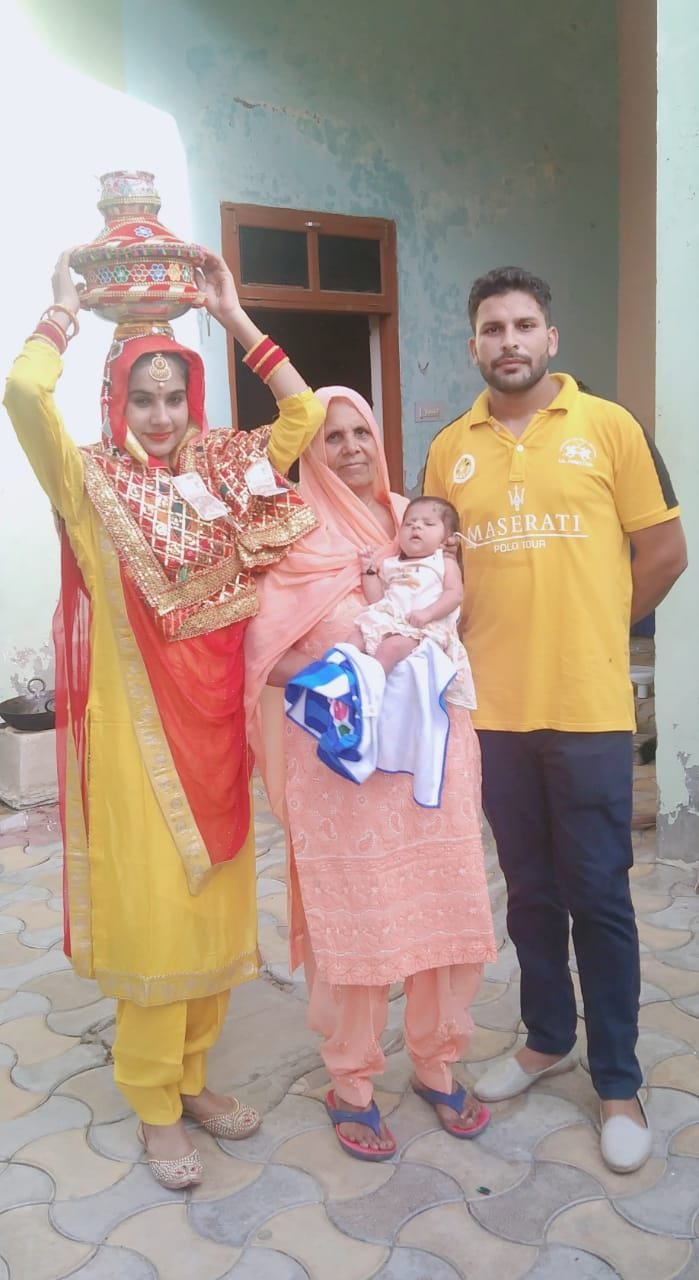 Well worshiped on daughter's birth