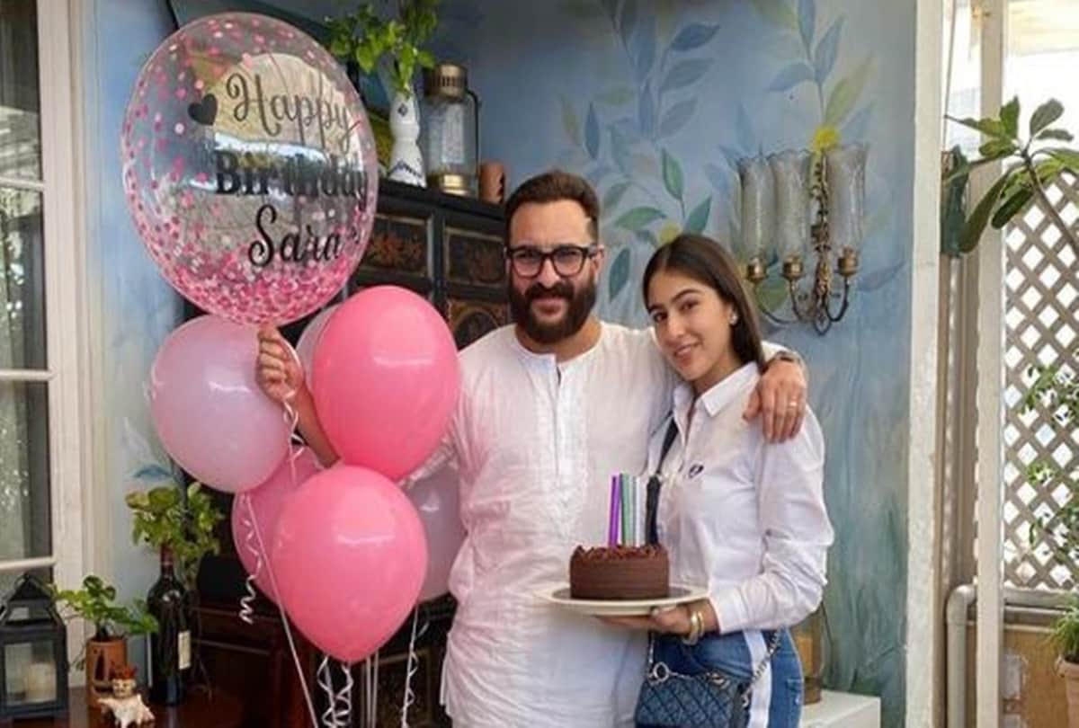 Sara ali khan wishes father saif ali khan a very happy birthday share family photo
