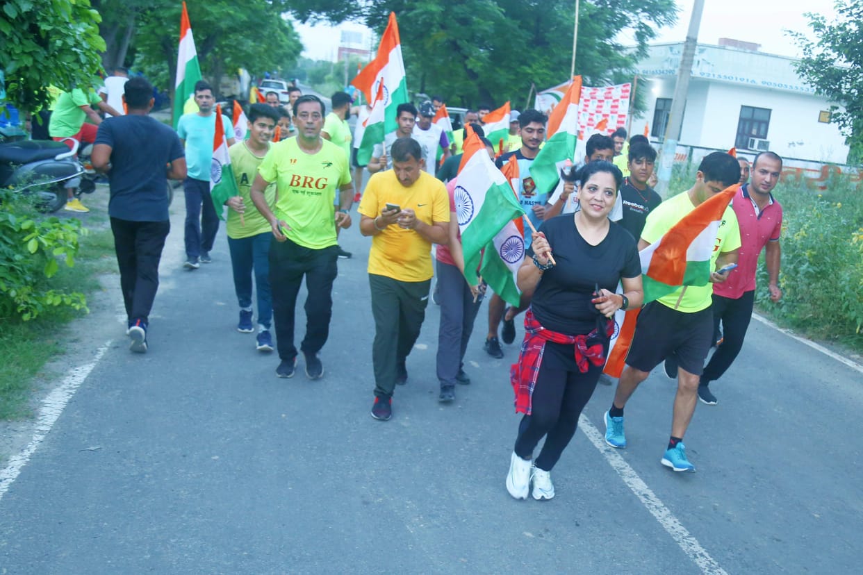 Hemant was first among men and Surbhi among women in five kilometer race