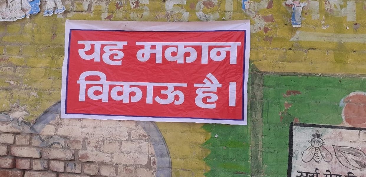 Eight families received threats to leave the village