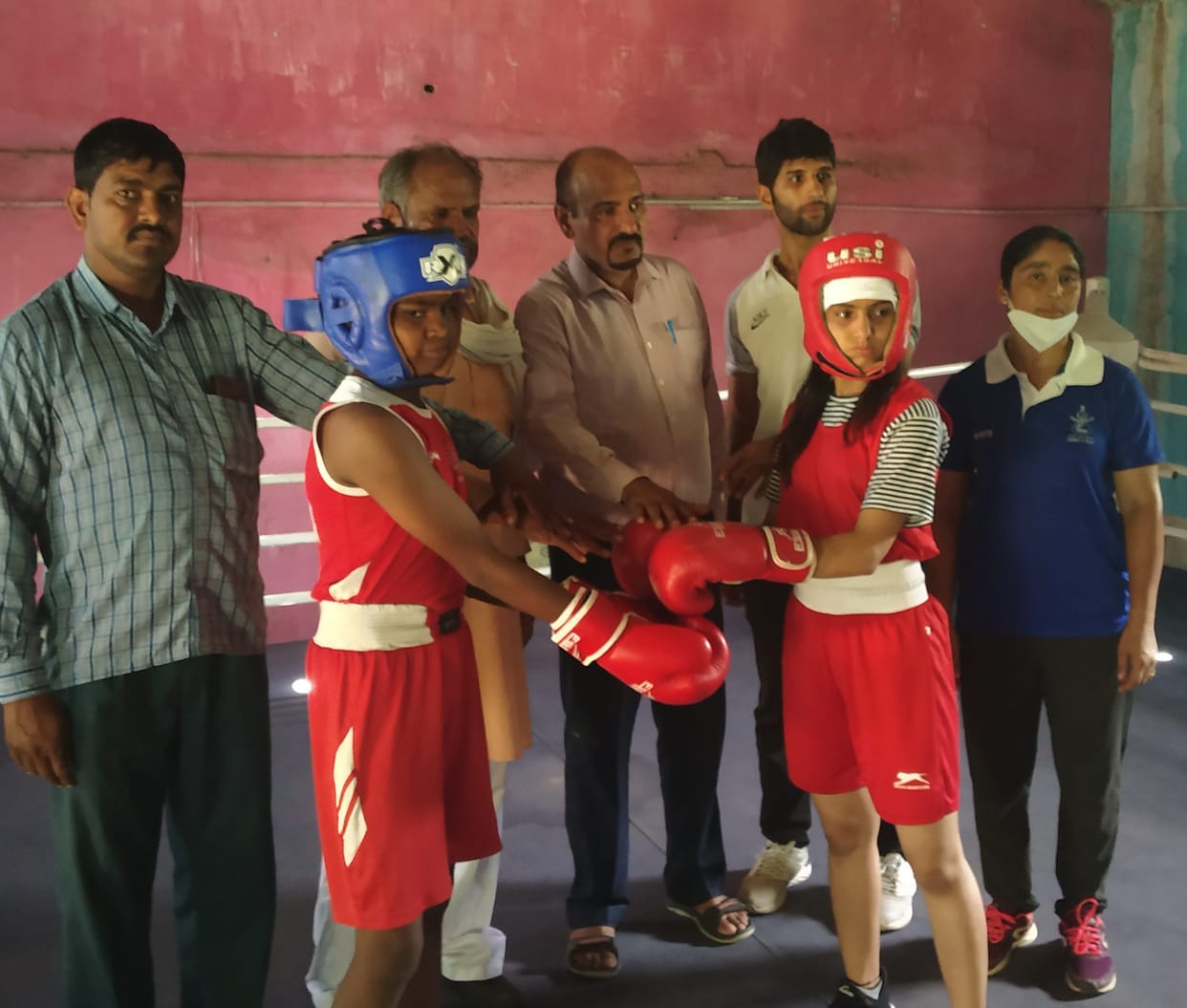 Today there will be trials for wrestling and weightlifting