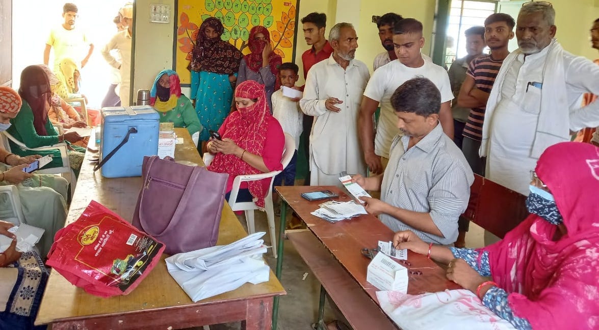 Villagers uproar over the end of corona vaccine