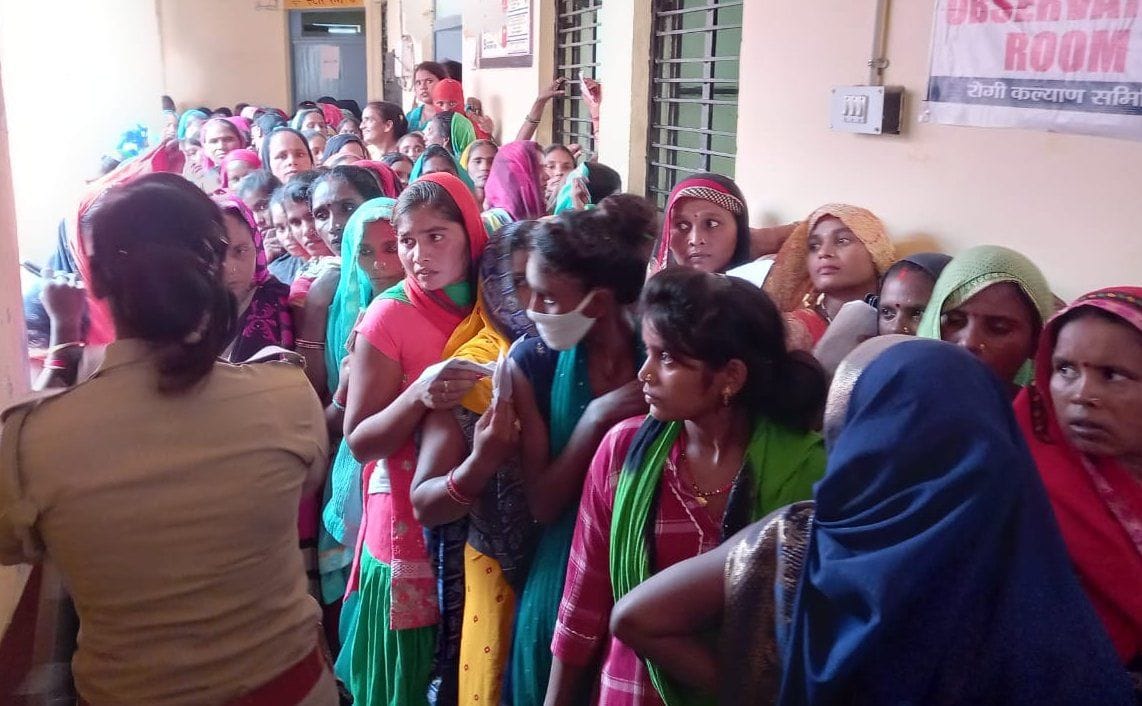 52351 people got vaccinated in the campaign, uproar in many places