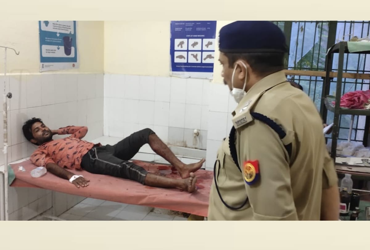 Two criminals arrested after encounter in Balrampur.