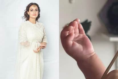 Dia mirza shares his son avyaan glimps on social media says may you always be azaad