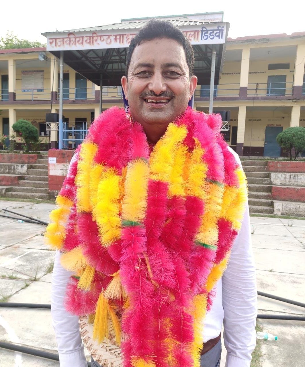Hemraj was defeated by 143 votes, Anil became the head of the school spokesperson union