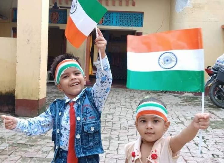 Tricolor hoisted with pride, celebration from city to village