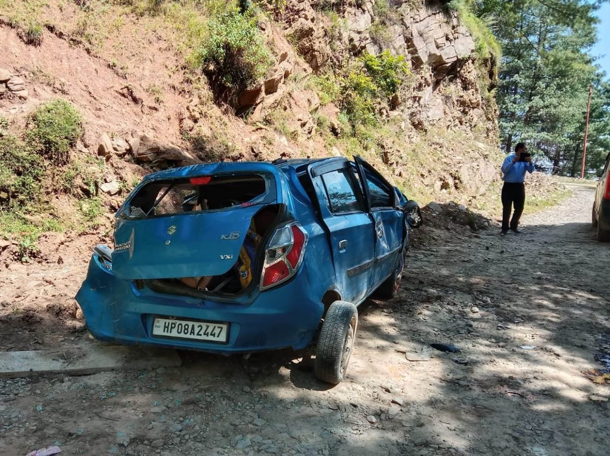 car accident in chopal one died