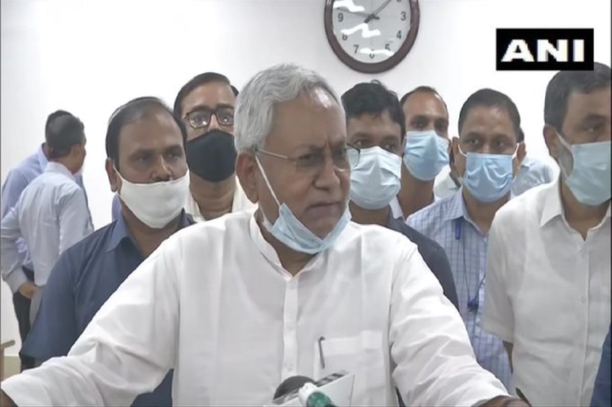 Bihar CM announced compensation for kin of laborers who died after falling from building in Gurugram