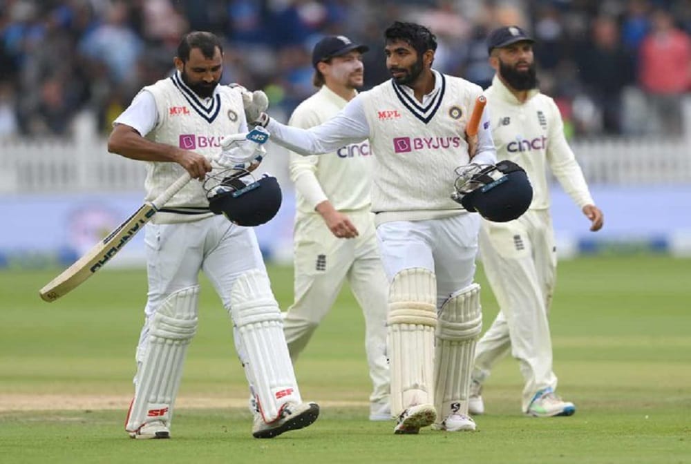 ENG vs IND: Mohammed Shami and Jasprit Bumrah receives heroic welcome in lords dressing room