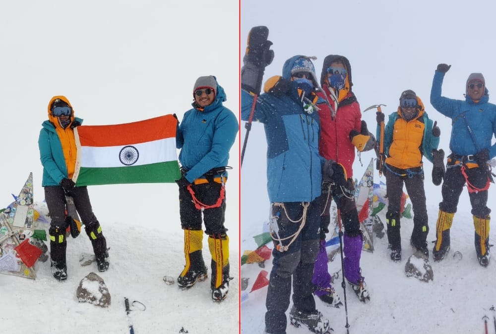 Uttarakhand news: Five Indians including Sheetal, hoisted tricolor on Mount Elbrus