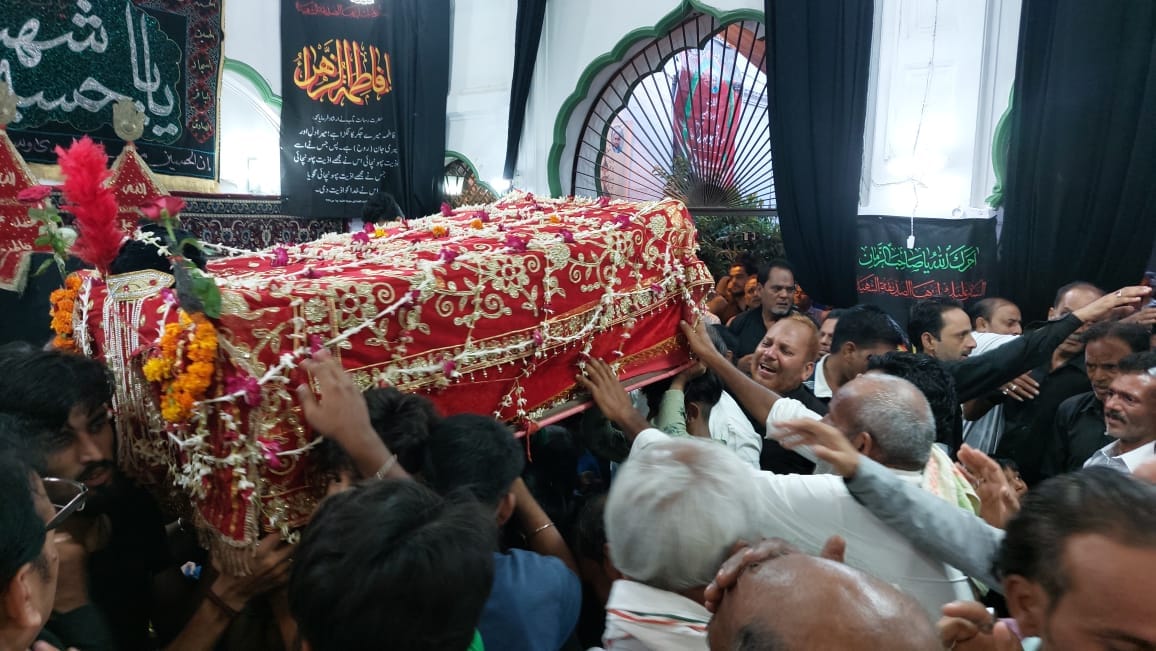 Shia Sogwar wept bitterly on the martyrdom of Hazrat Qasim