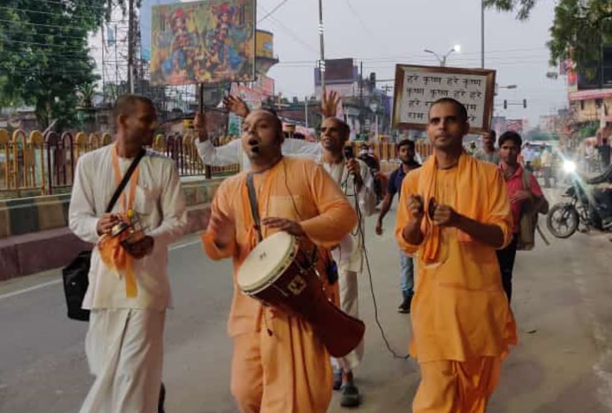 ISKCON devotees awakening spirit of devotion in Gorakhpur