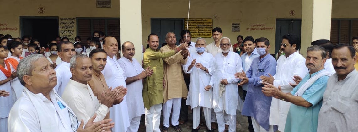 Flag hoisting in madrasas