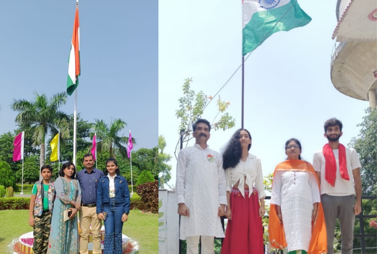 People participated in Maa Tujhe Pranaam.