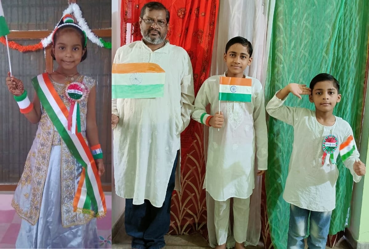People participated in Maa Tujhe Pranaam.
