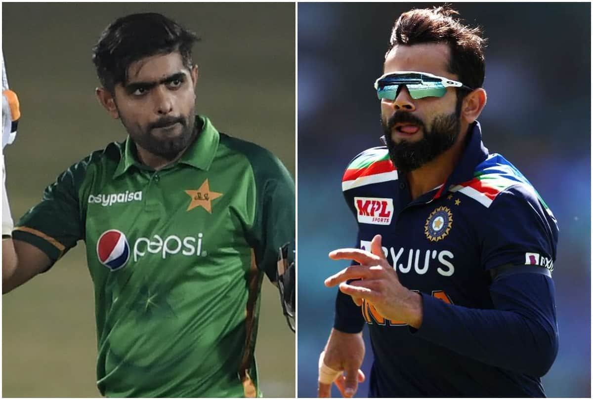 ICC t20 World Cup 2021: India and Pakistan head to head records and ICC rankings, Virat kohli and Babar Azam face off