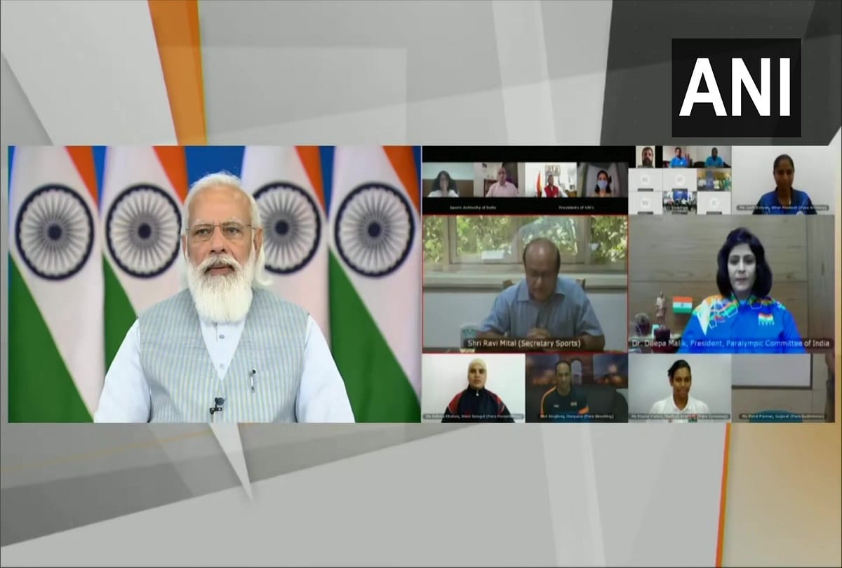 PM Modi tells Tokyo-bound para, You are all winners and role models