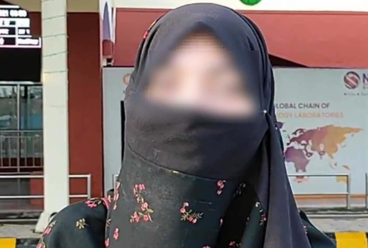 Women who came from Oman told a heart-wrenching story, said pouring hot water on body