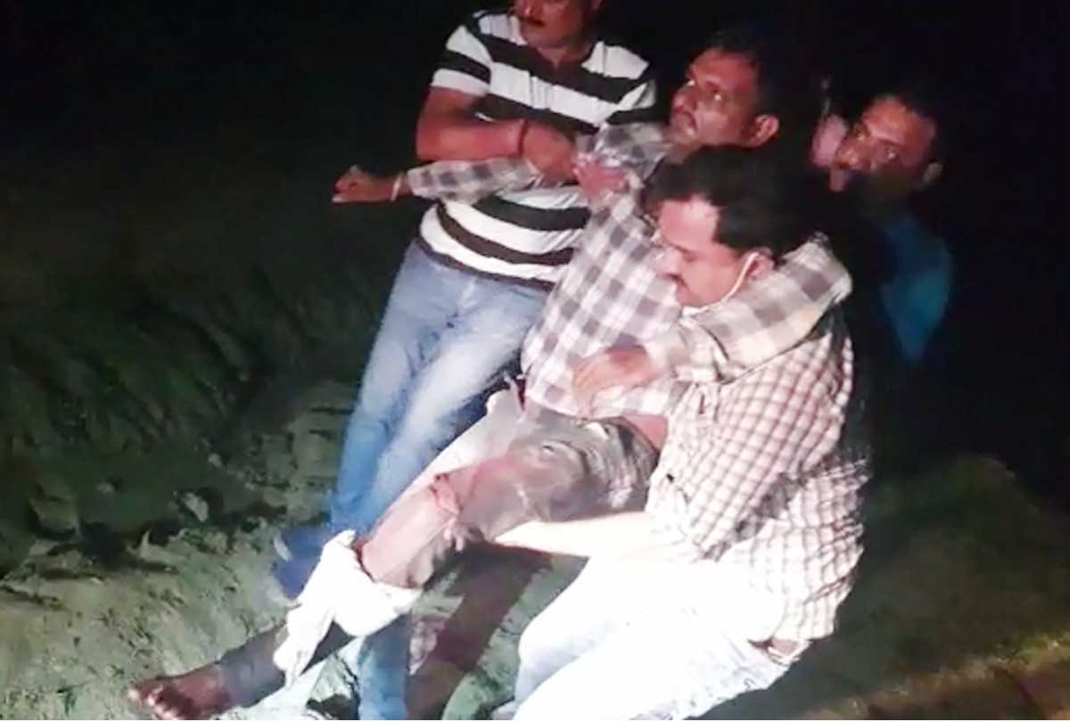 UP: Encounter between Fatehpur police and vicious criminal, a miscreant shot in the leg