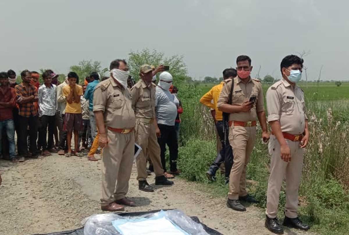 Hamirpur: Four days old dead body found in canal