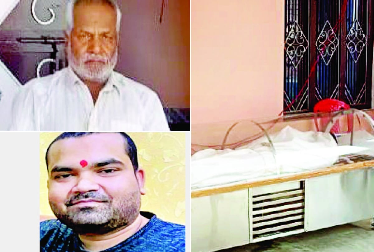 retired fauji has kept dead body of a son in deep freezer since 14 days