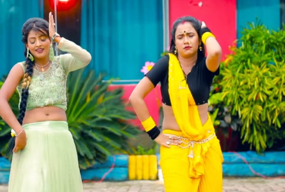 Bhojpuri actress Trishakar Madhu new Bhojpuri song Jokhal hawe Balamua released with Ankush Raja after getting private MMS video leaked