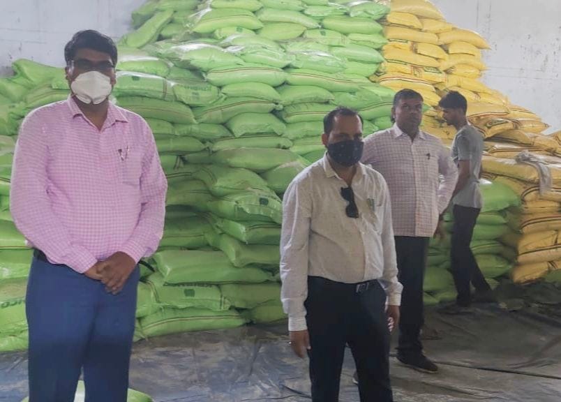 Inspection on godowns of means cooperative societies and cooperative department