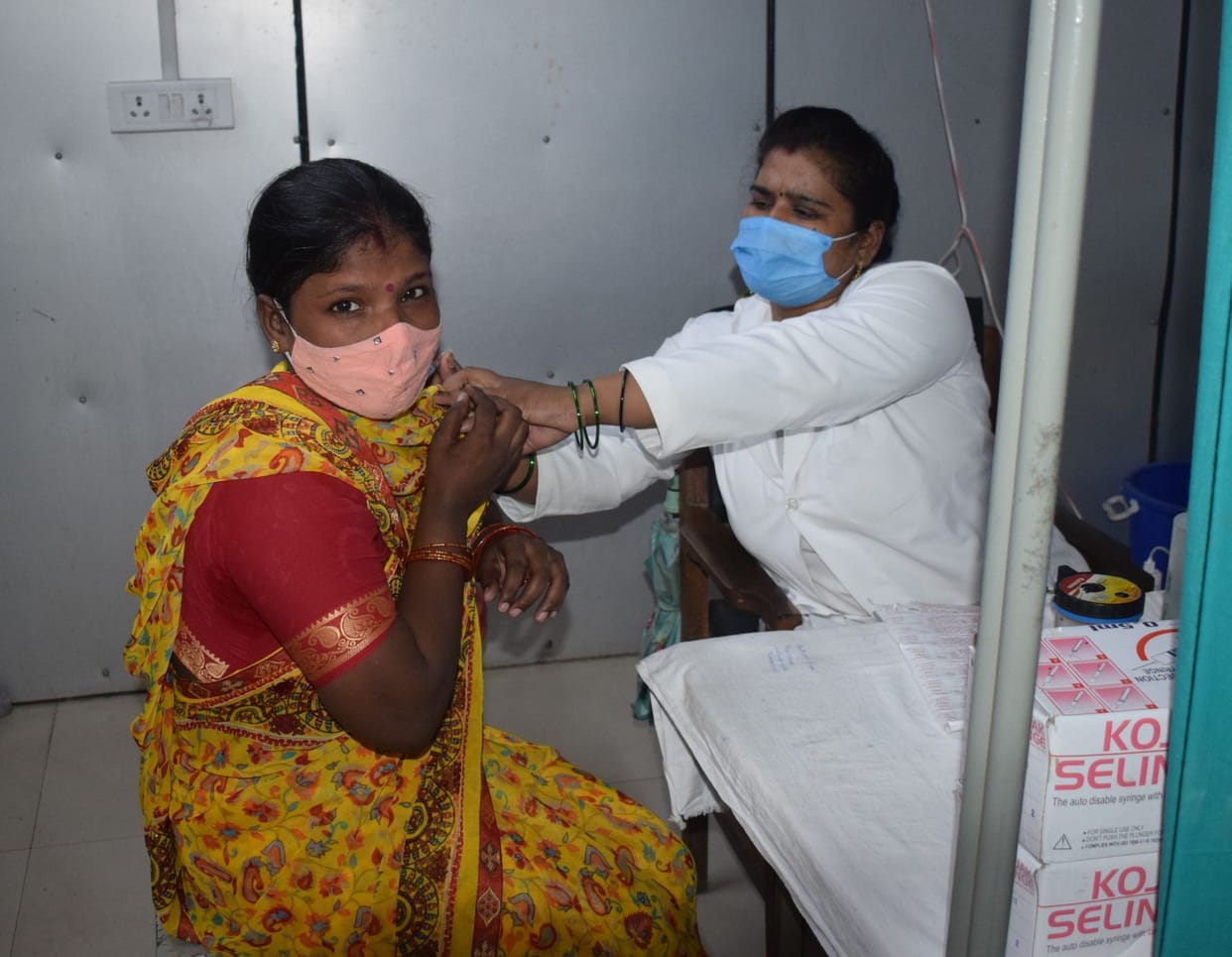 11004 people got vaccinated to protect against corona