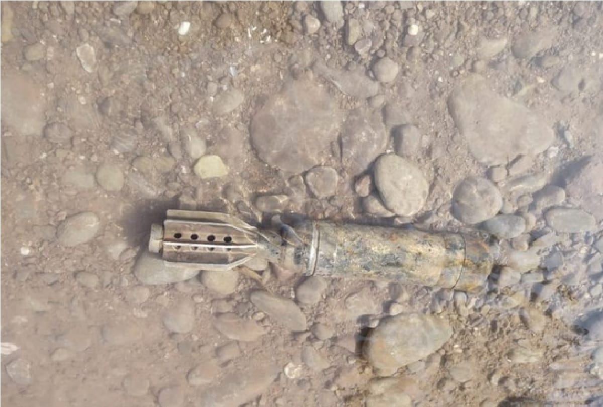Jammu-Kashmir: shell found lying in a drain in Rajori district, investigation underway