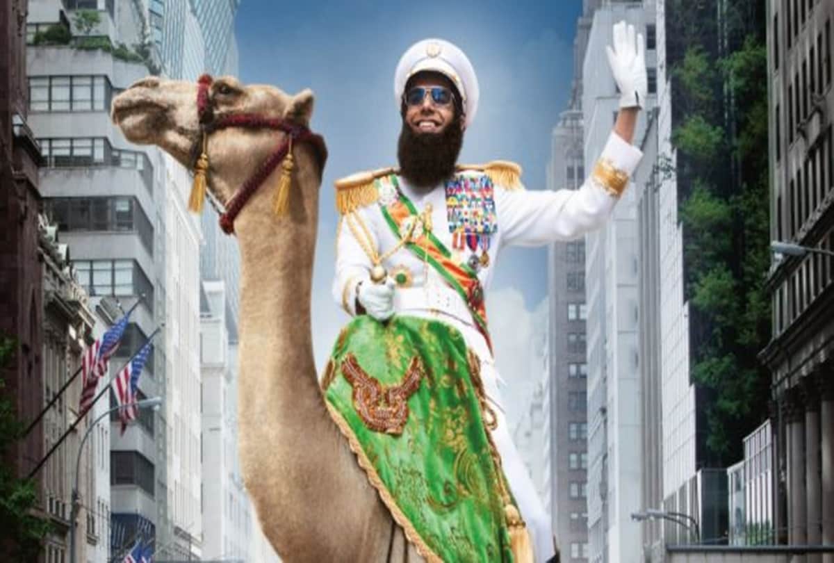 The dictator funny scene video of aladeen winning race goes viral after taliban seize afghanistan
